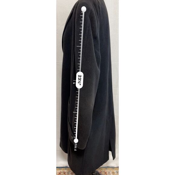 Khayam black cashmere winter coat from Gwynn's of Birmingham, MI. Unsized - Picture 5 of 9